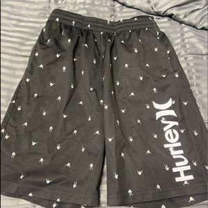 Hurley Black skeleton shorts